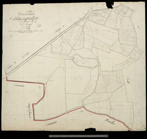 Vitry-en-Perthois. Section E1