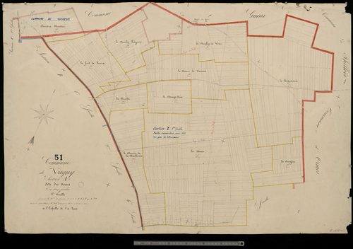 Vrigny. Section A1
