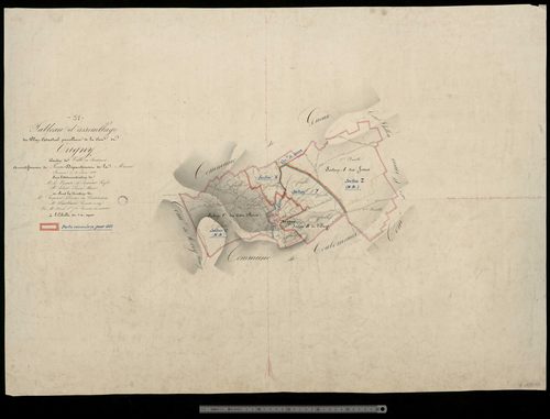Vrigny. Tableau d'assemblage