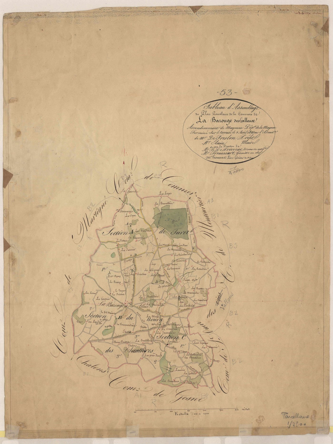 Tableau d'assemblage