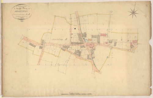 Section Dans A et B - bourg : développement
