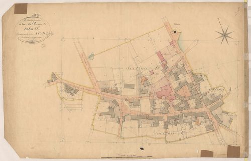 Sections A, C et D - Bourg : développement