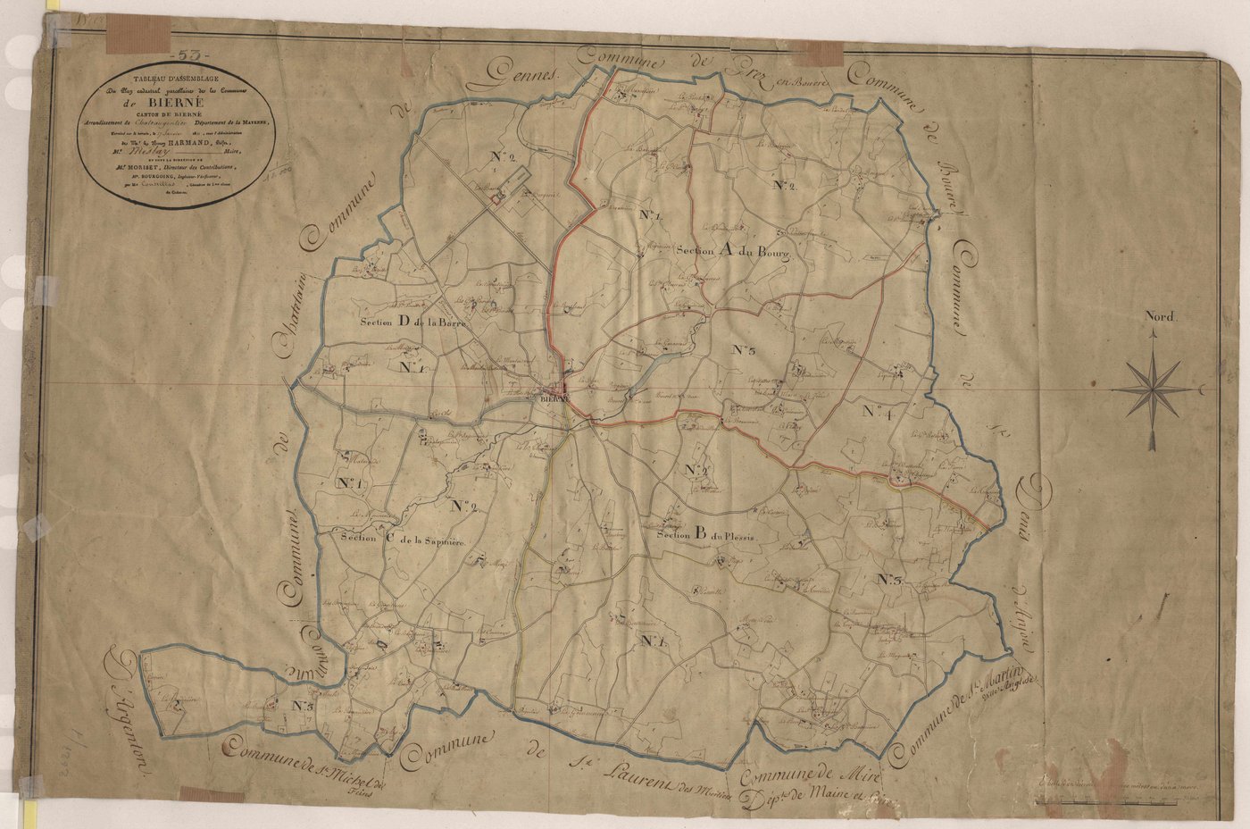 Tableau d'assemblage