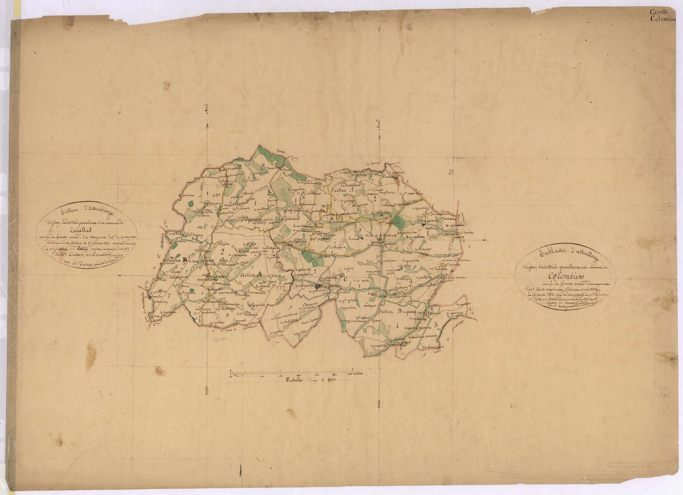 Tableau d'assemblage