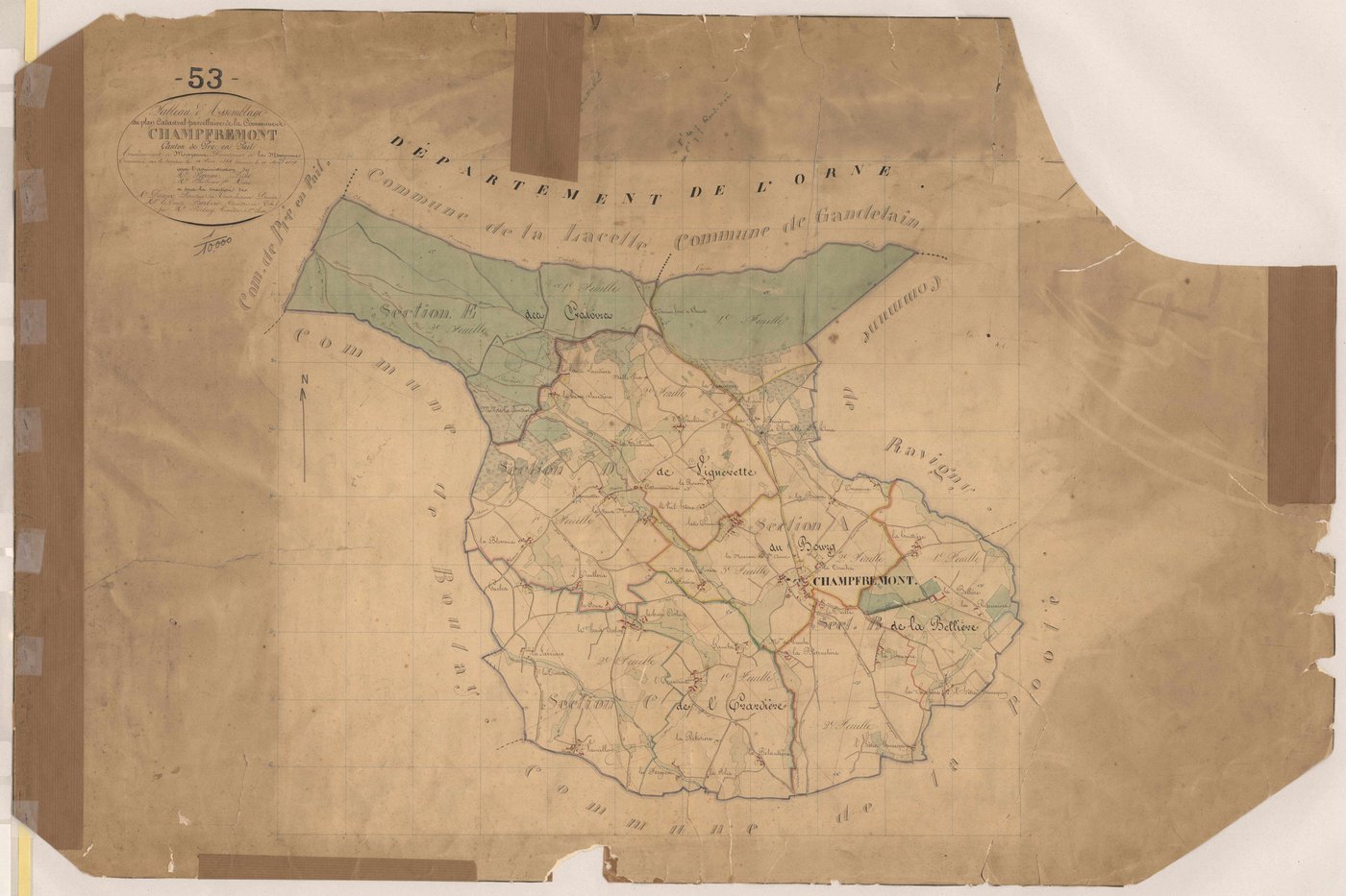 Tableau d'assemblage