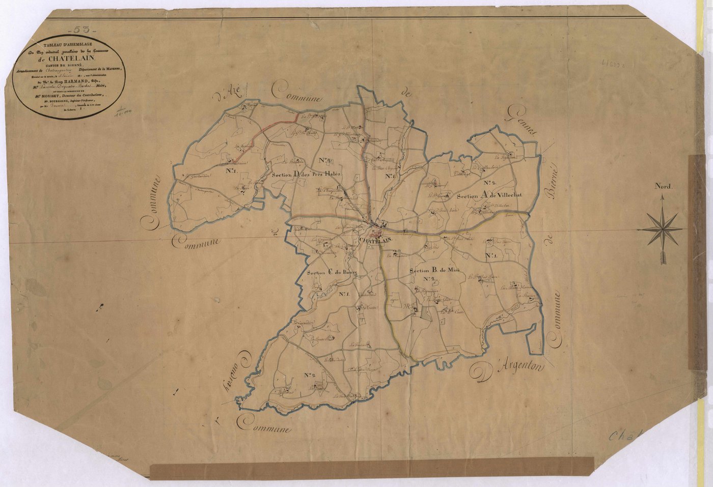 Tableau d'assemblage