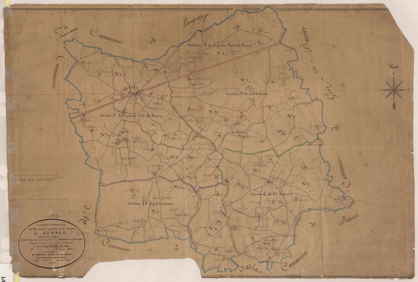 Tableau d'assemblage