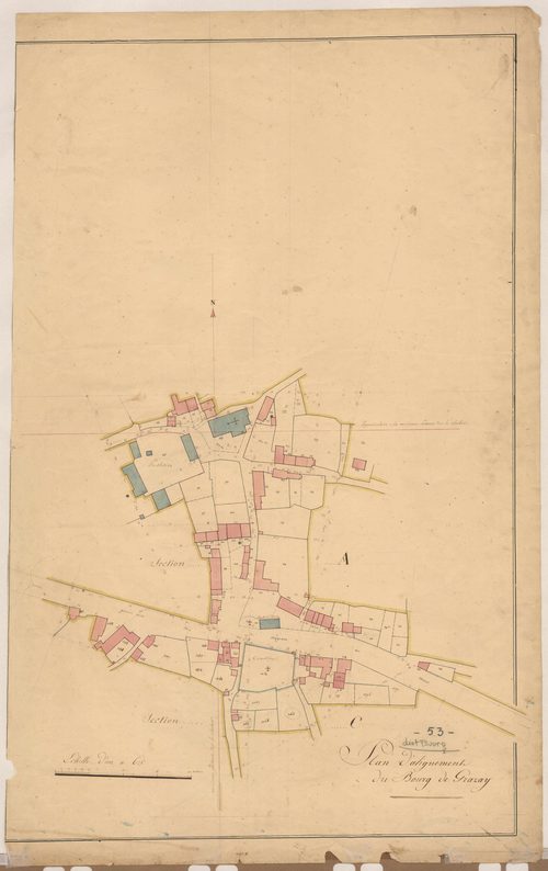 Sections A et C - Bourg : développement