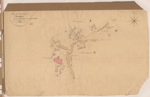 Sections G,H,N et O - Bourg : développement