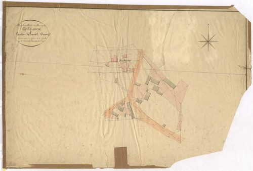 Section A2 (détail) - Grenoux (le bourg)