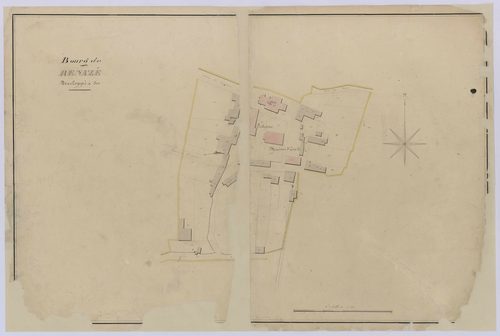 Plan du bourg