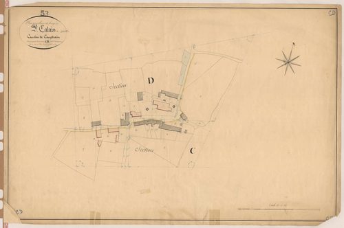 Section Dans C et D - Bourg : développement