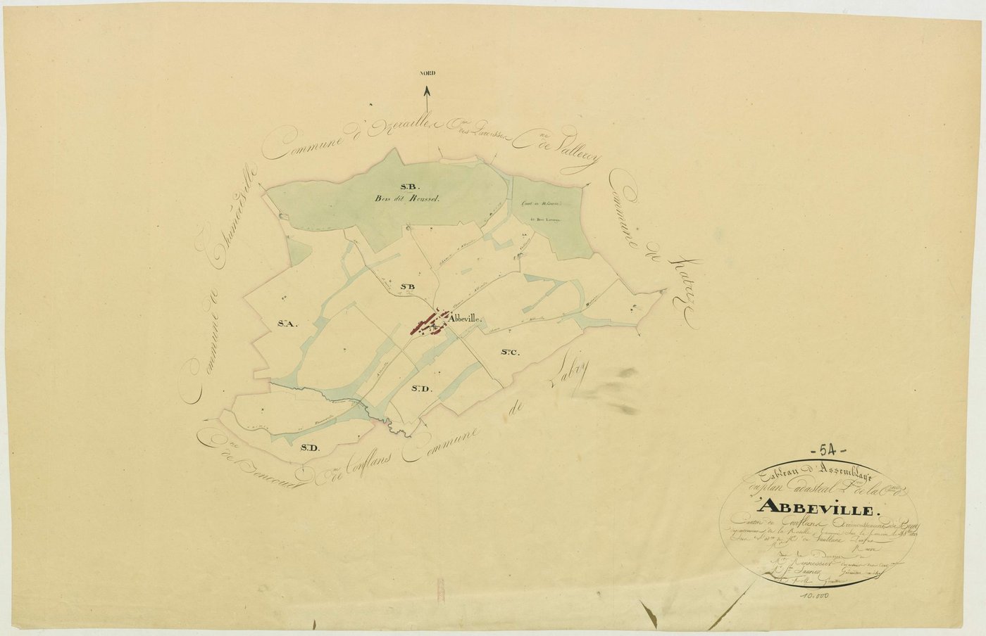 Abbéville-lès-Conflans - section TA