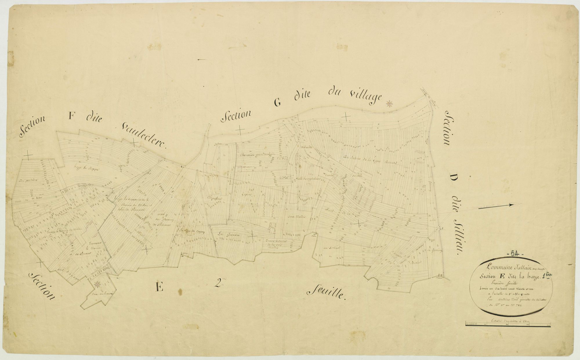 Allain - section E