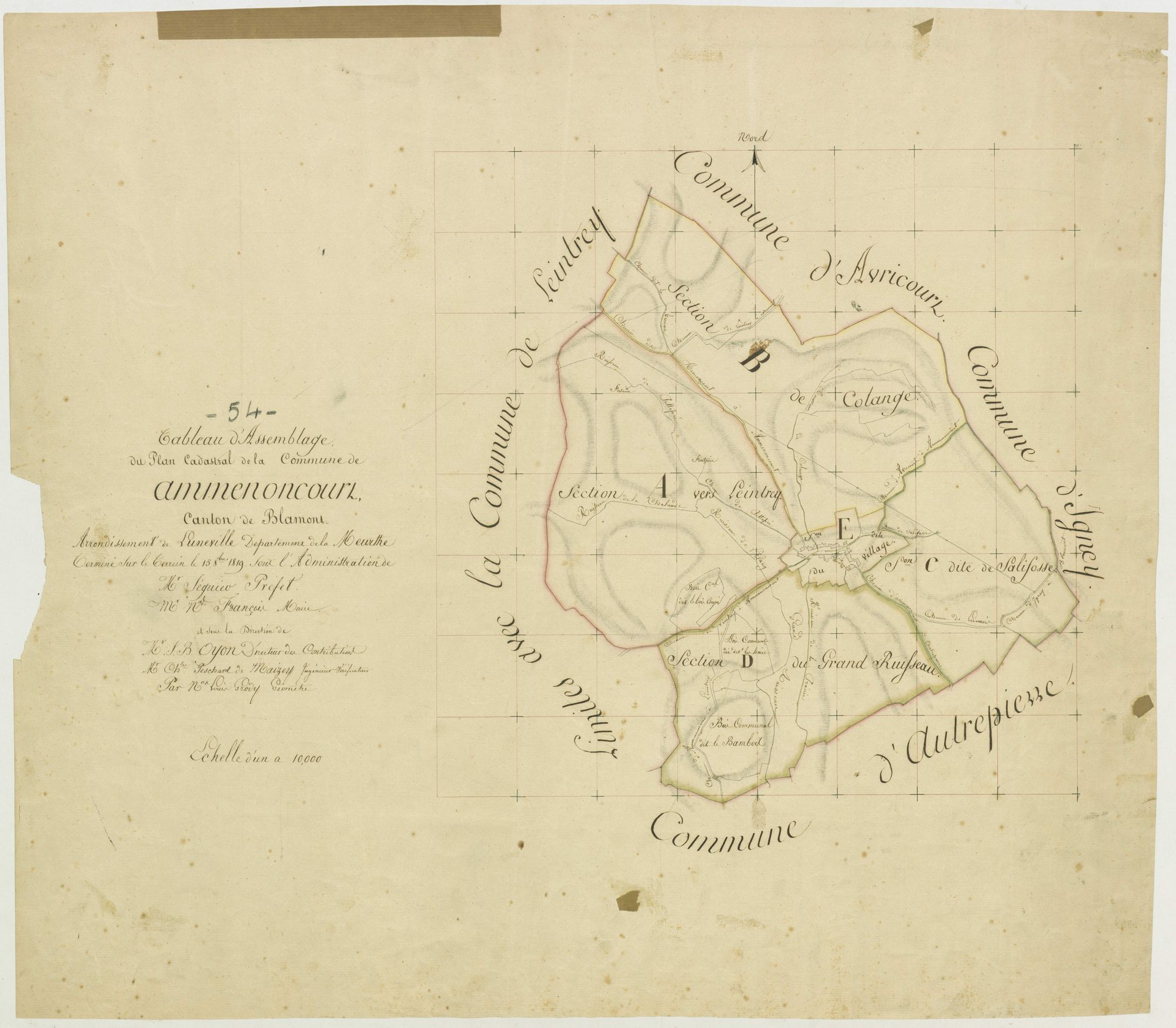 Amenoncourt - section TA