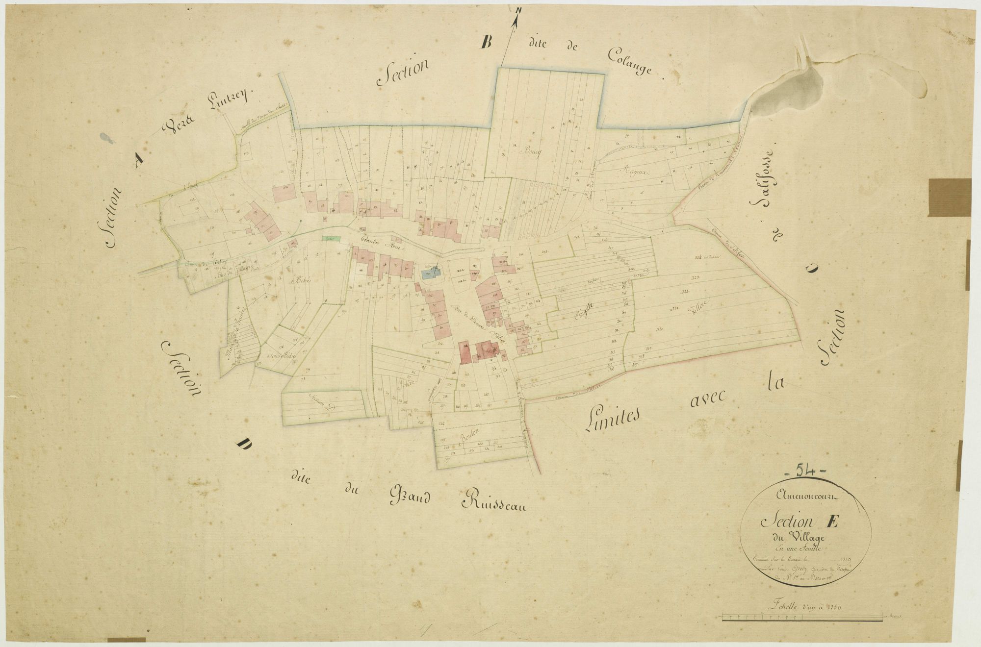 Amenoncourt - section E