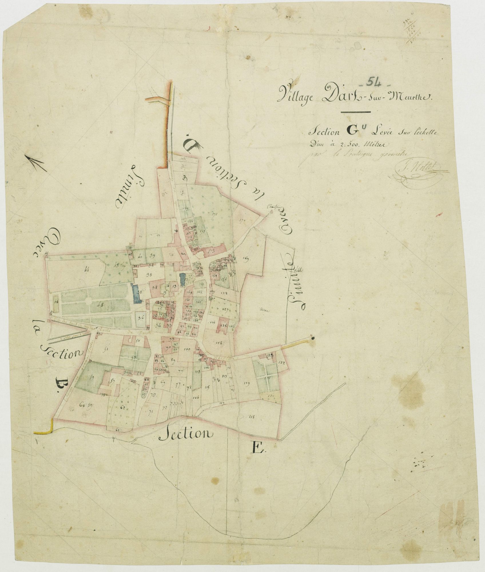 Art-sur-Meurthe - section G