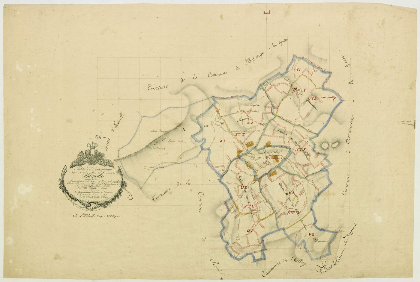 Athienville - section TA
