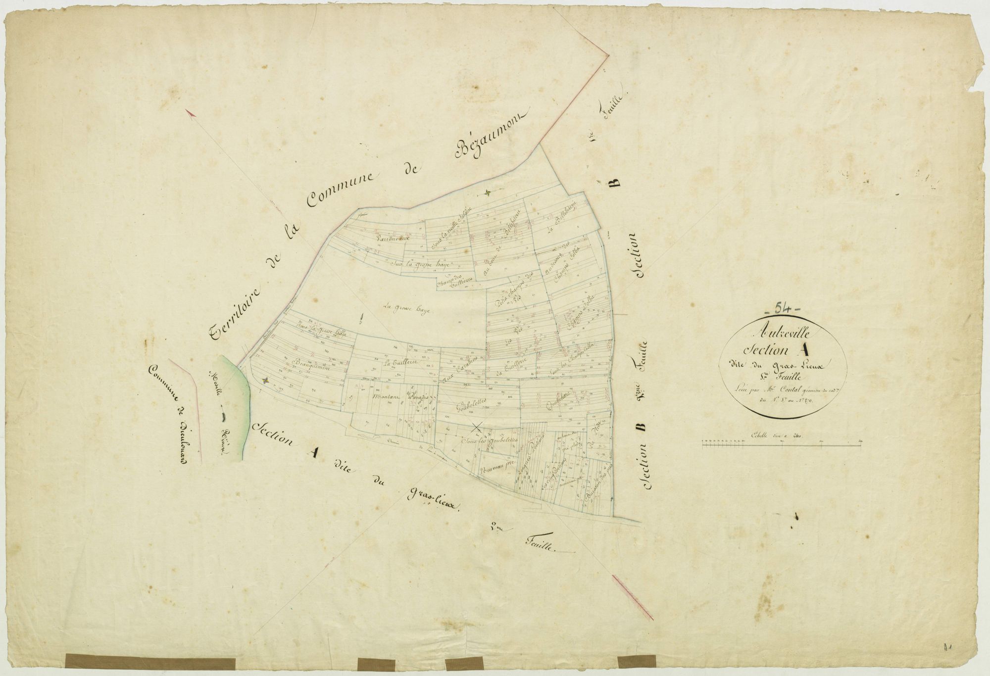 Autreville-sur-Moselle - section A
