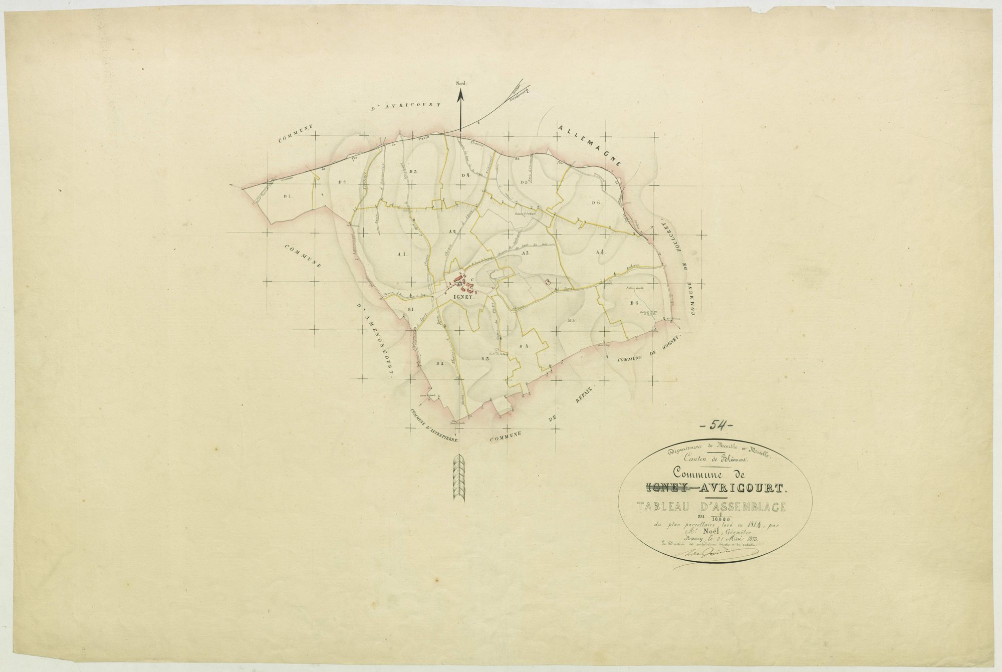 Avricourt - section TA