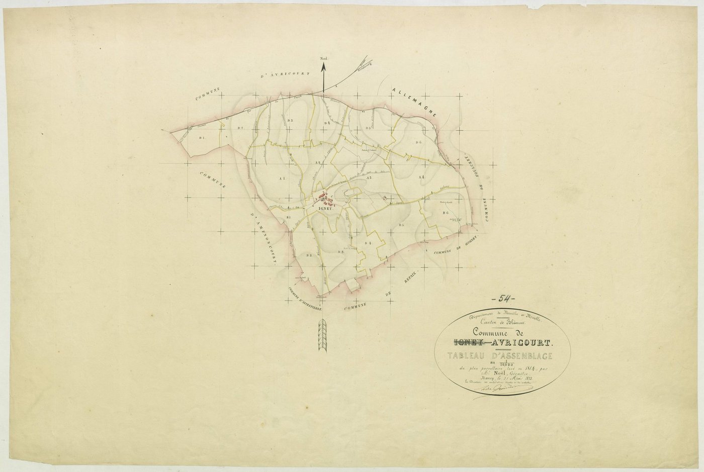 Avricourt - section TA