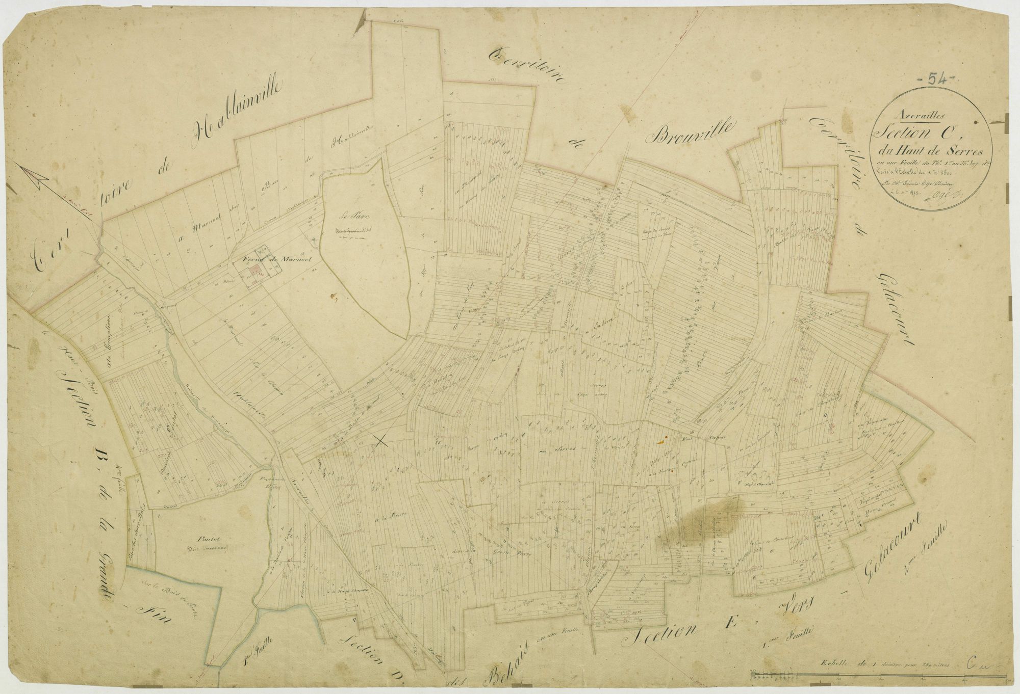 Azerailles - section C