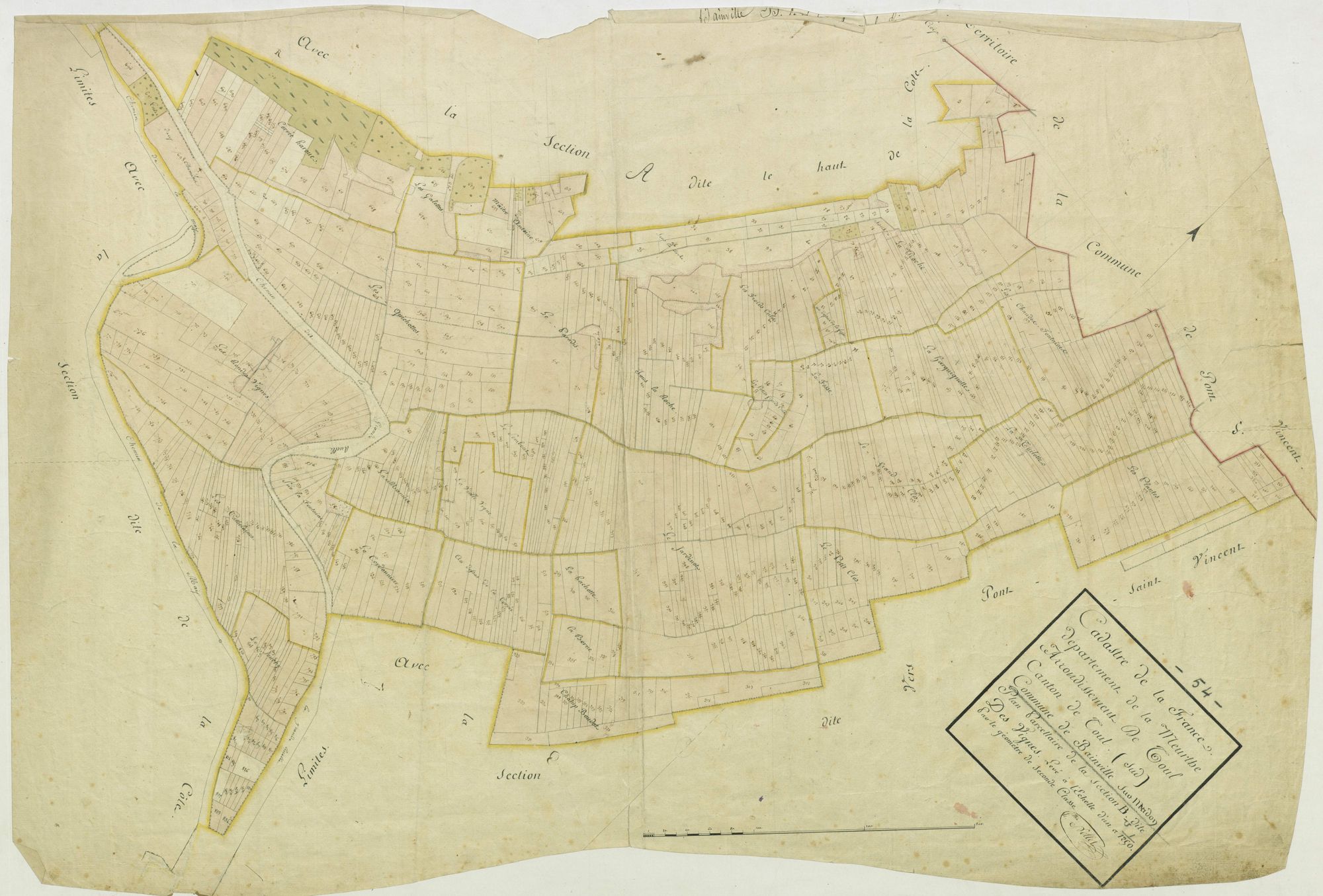 Bainville-sur-Madon - section B