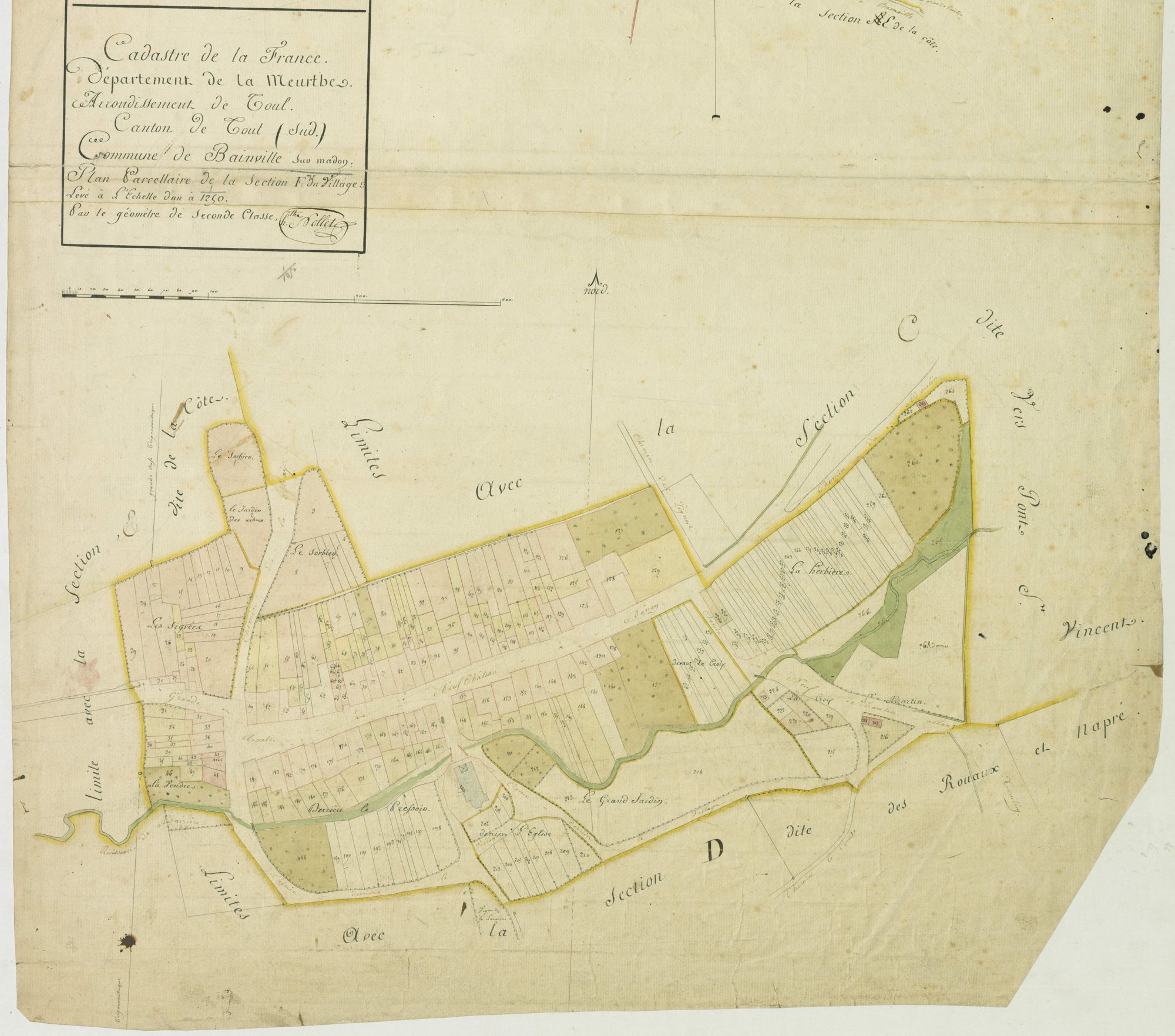 Bainville-sur-Madon - section F