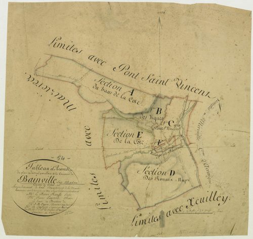 Bainville-sur-Madon - section TA