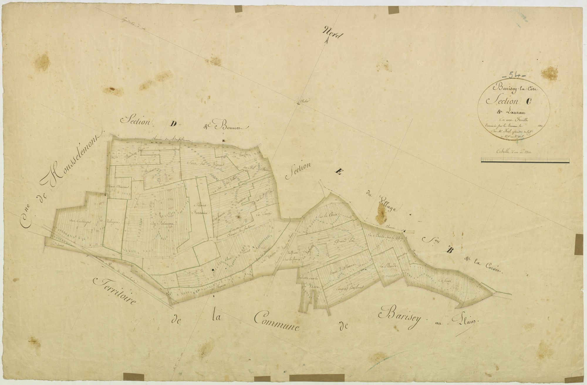 Barisey-la-Côte - section C