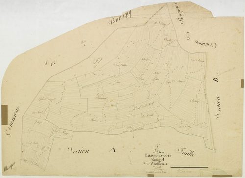 Barisey-la-Côte - section A