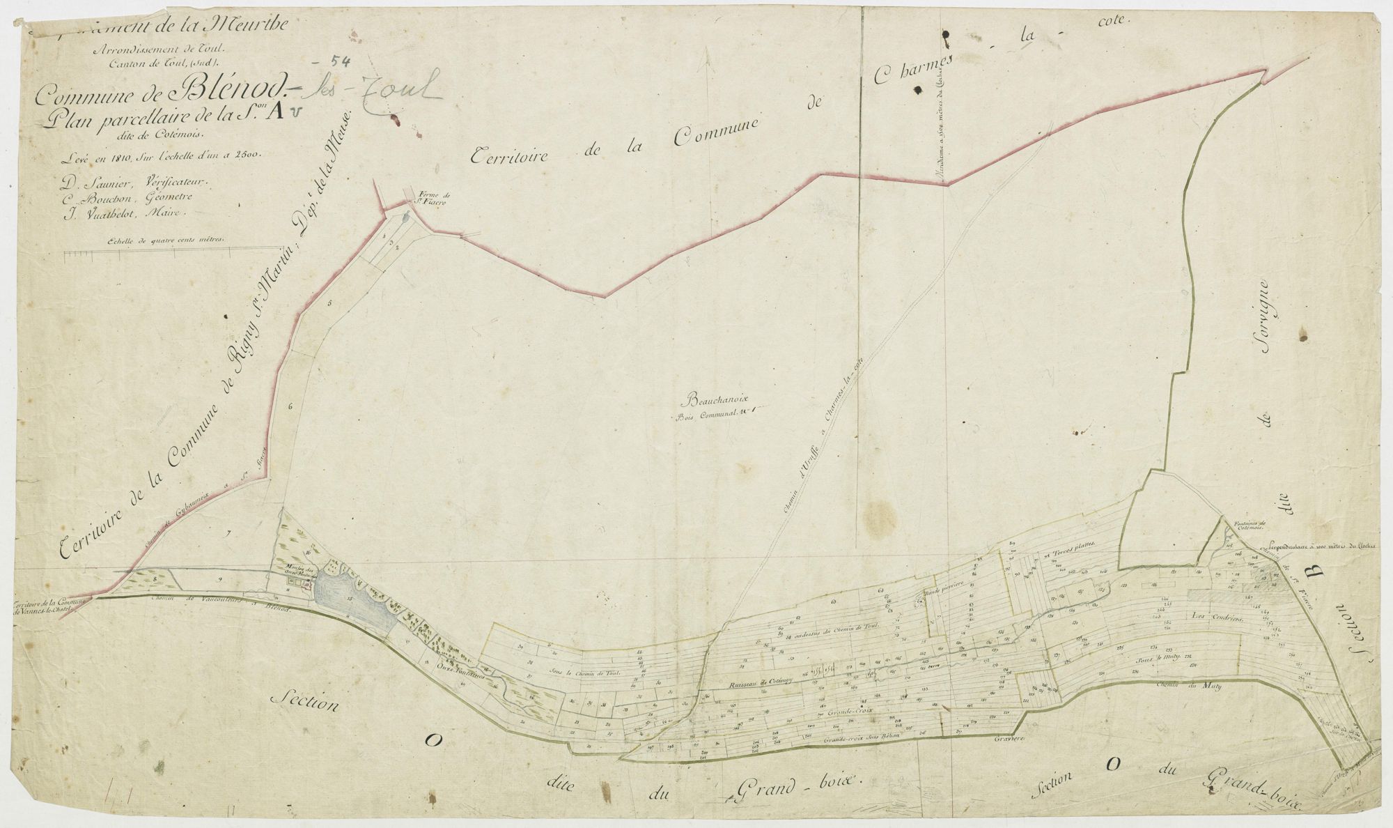 Blénod-lès-Toul - section A