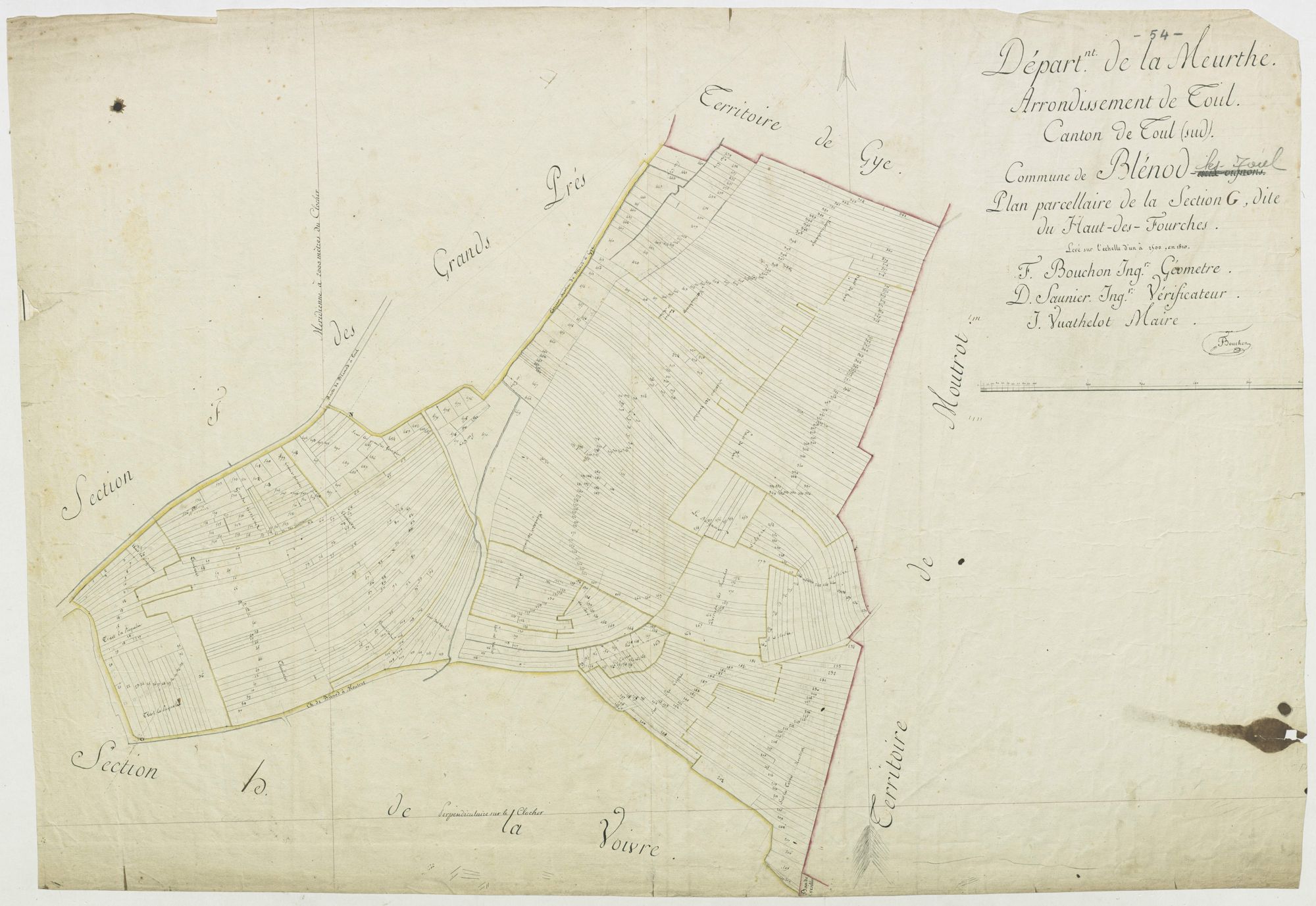 Blénod-lès-Toul - section G