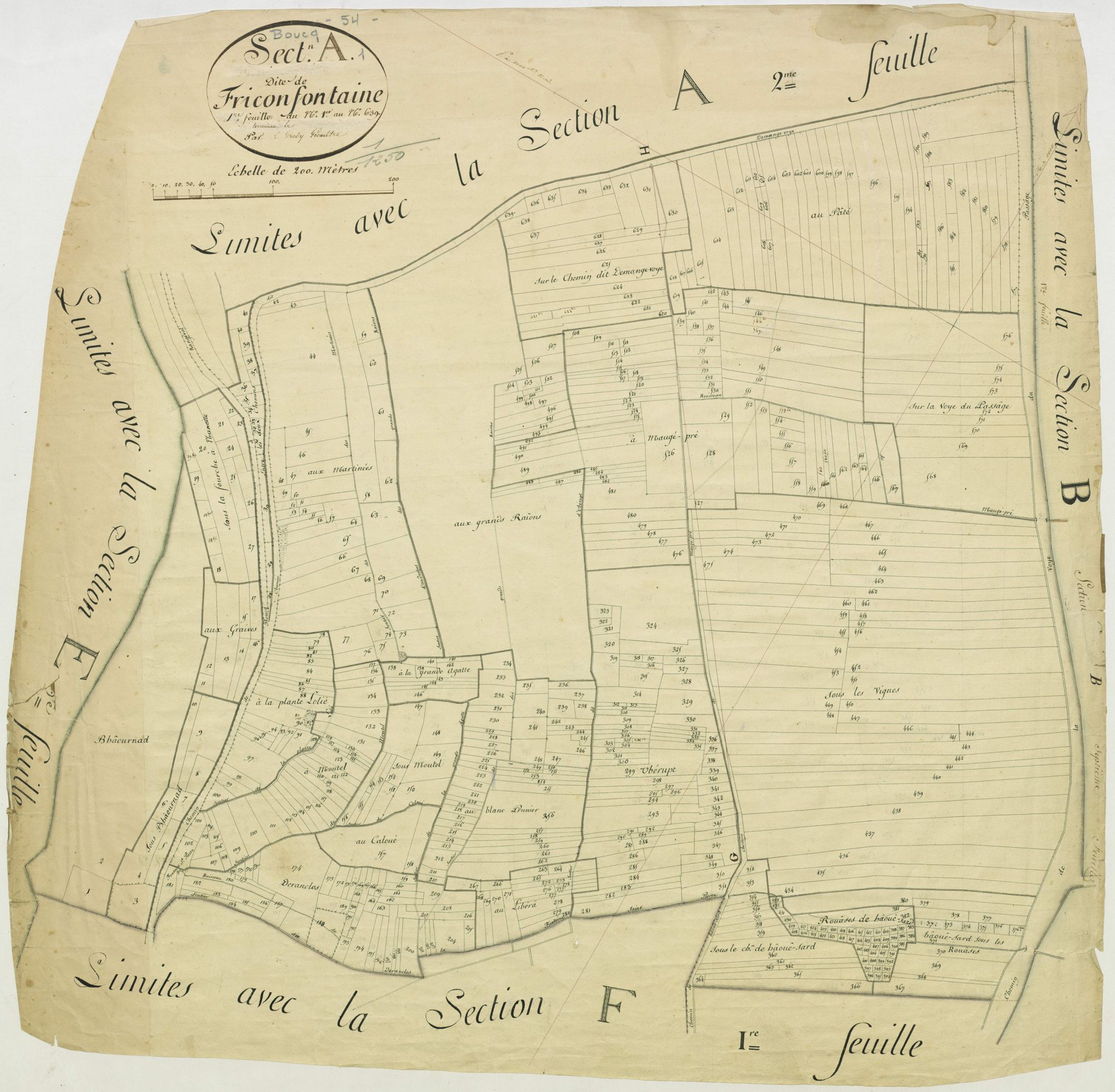Boucq - section A