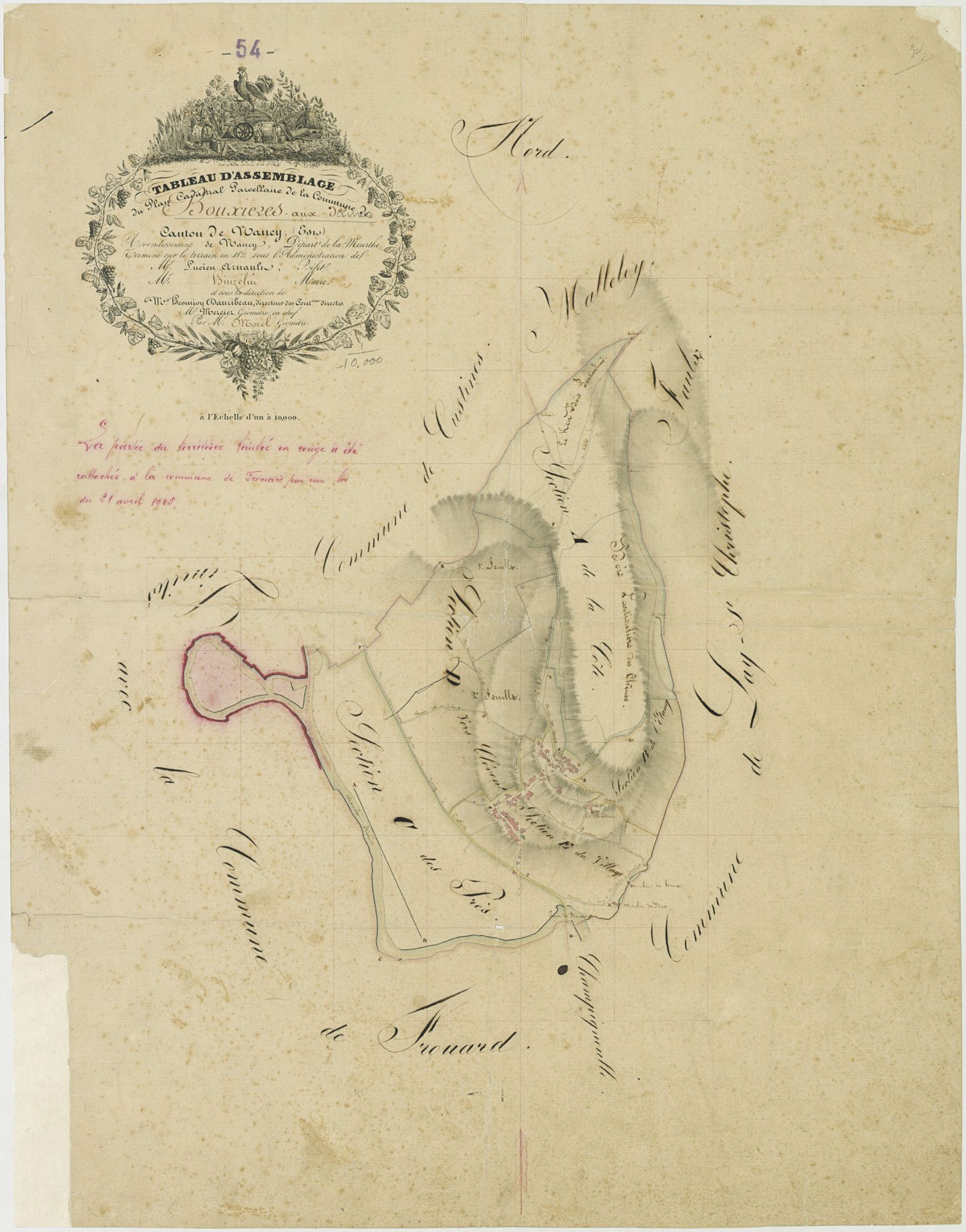 Bouxières-aux-Dames - section TA