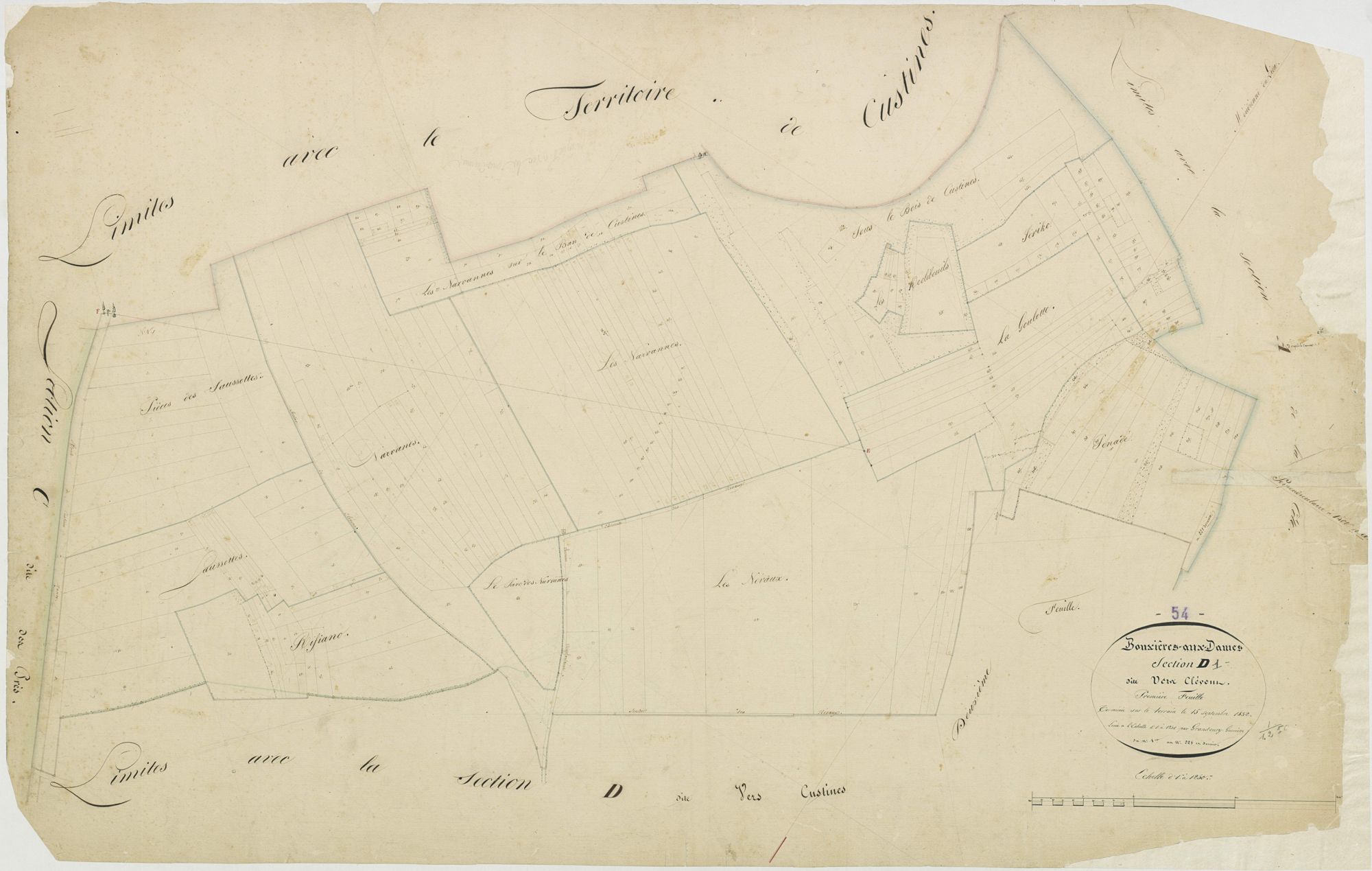 Bouxières-aux-Dames - section D