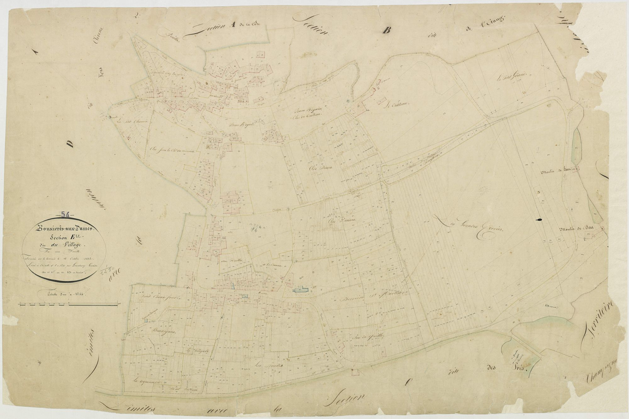 Bouxières-aux-Dames - section E