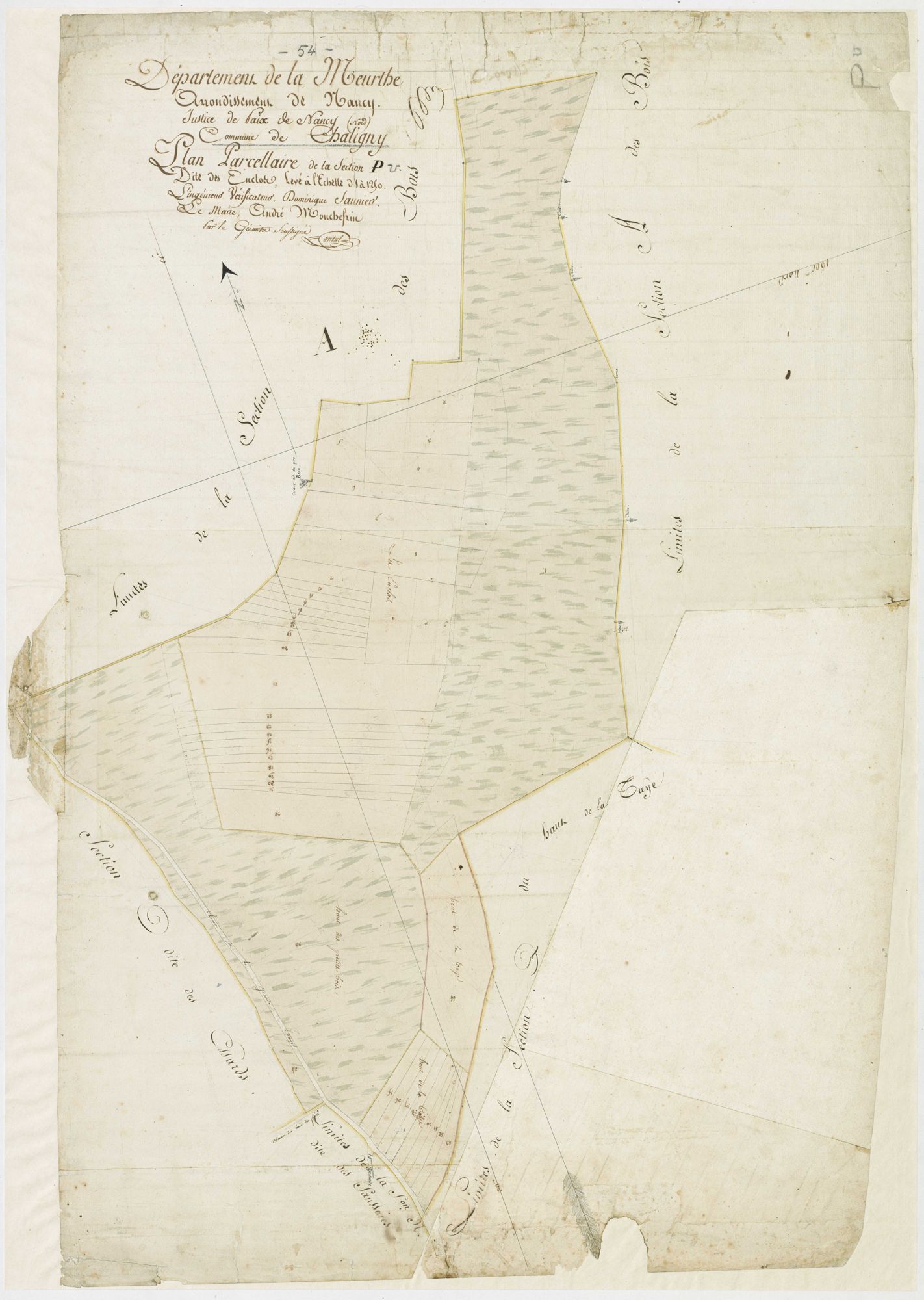 Chaligny - section P