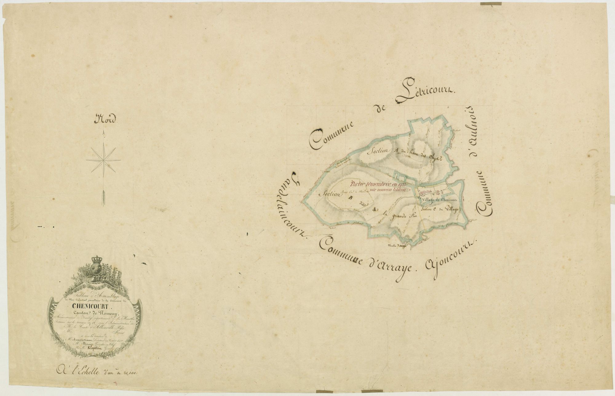 Chenicourt - section TA