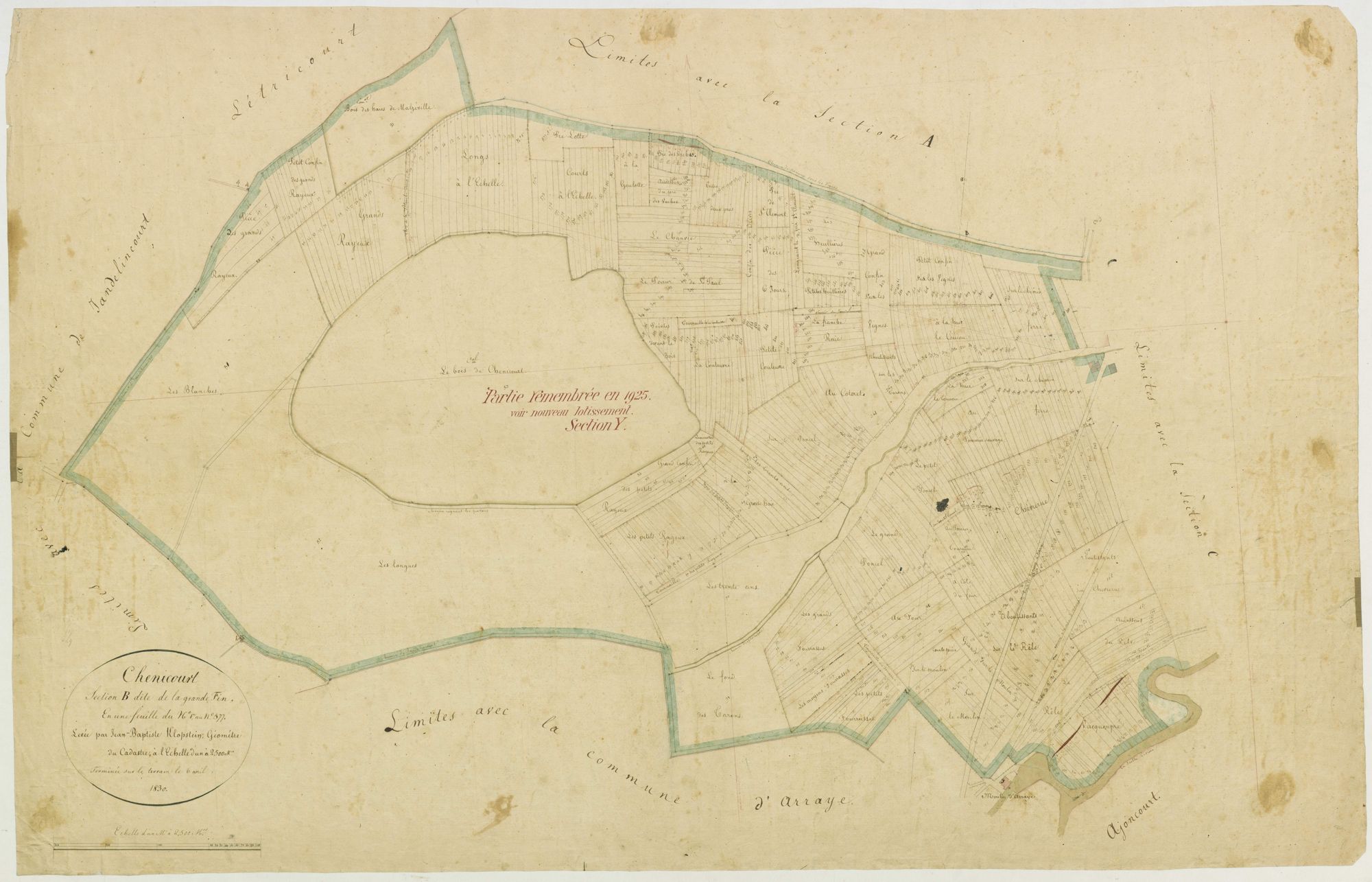 Chenicourt - section B
