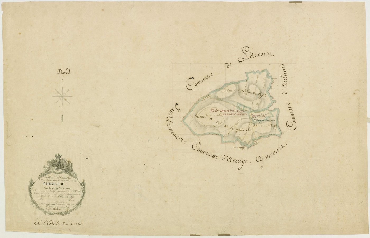 Chenicourt - section TA