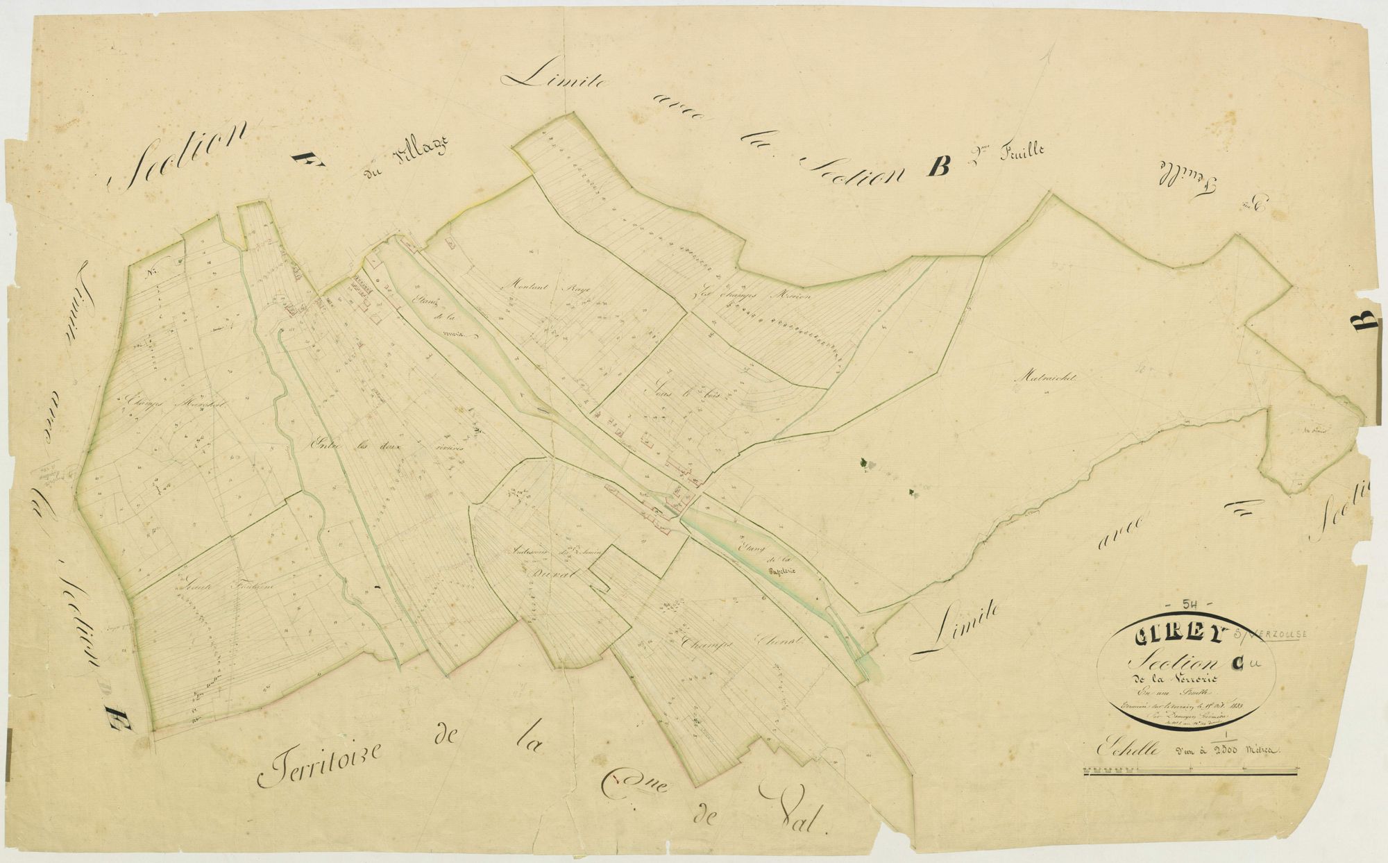 Cirey-sur-Vezouze - section C