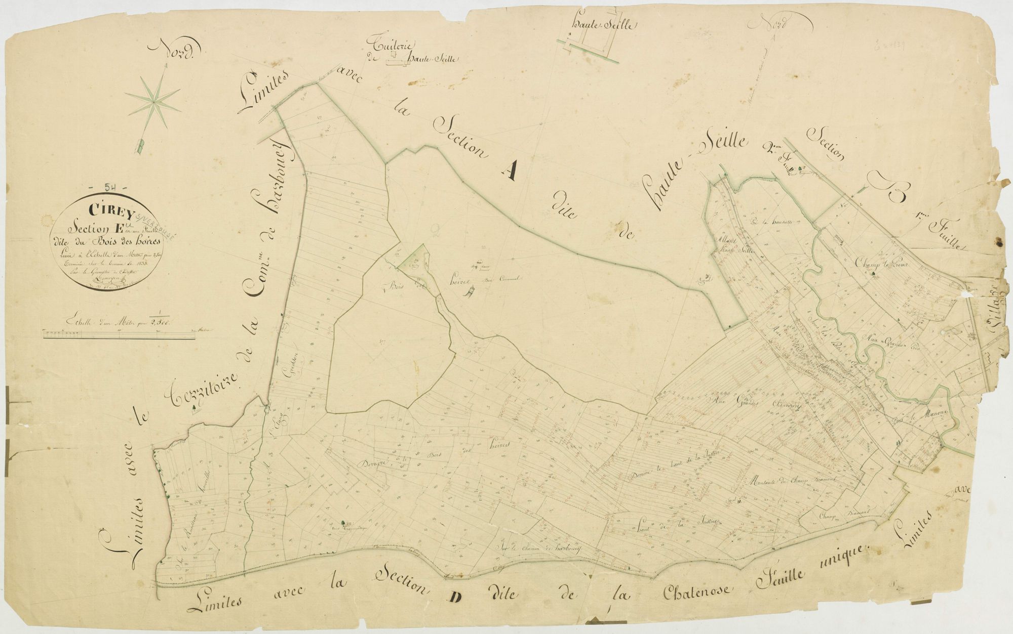 Cirey-sur-Vezouze - section E