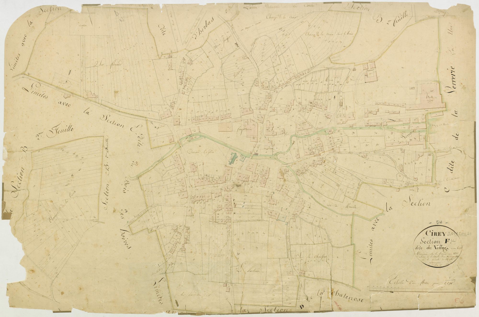 Cirey-sur-Vezouze - section F