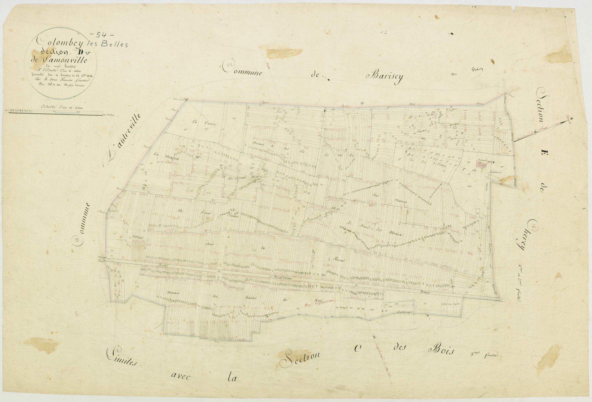 Colombey-les-Belles - section D