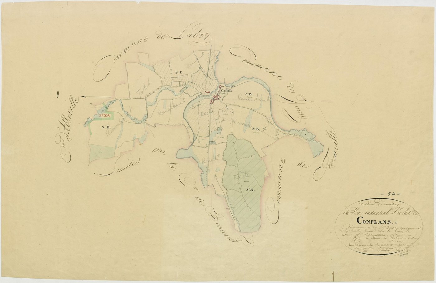 Conflans-en-Jarnisy - section TA