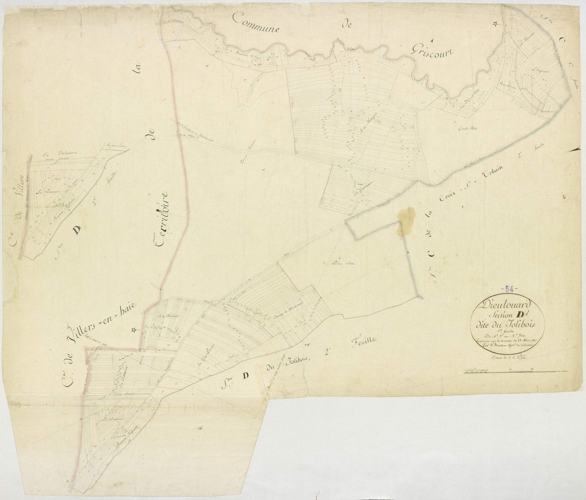 Dieulouard - section D