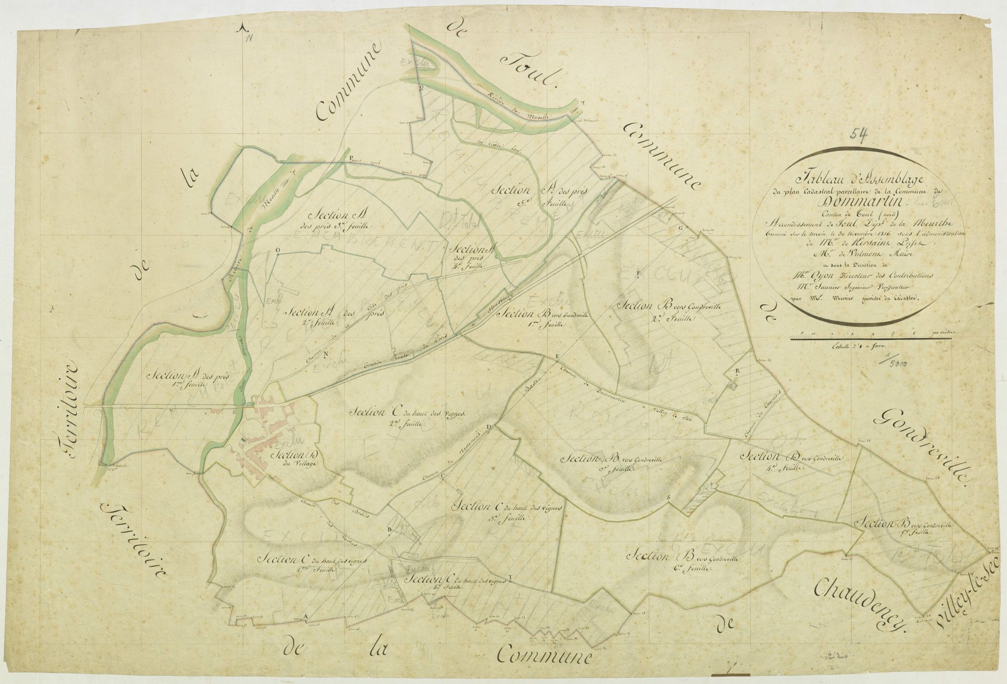 Dommartin-lès-Toul - section TA