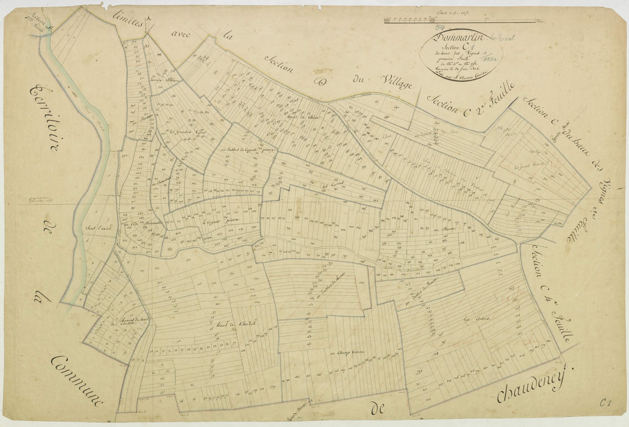 Dommartin-lès-Toul - section C