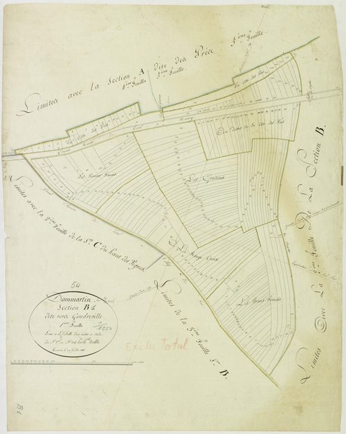 Dommartin-lès-Toul - section B